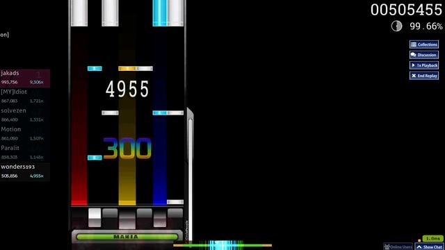 [osu!mania] wonder5193 | BLACK or WHITE? [Monochromatic Horizon] 99.65% 936pp #2 986k смотреть онлайн