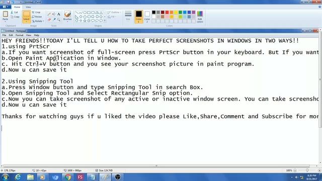 How to Take Perfect Screenshots in Windows Without Any Software-Upbeat Tuber смотреть онлайн