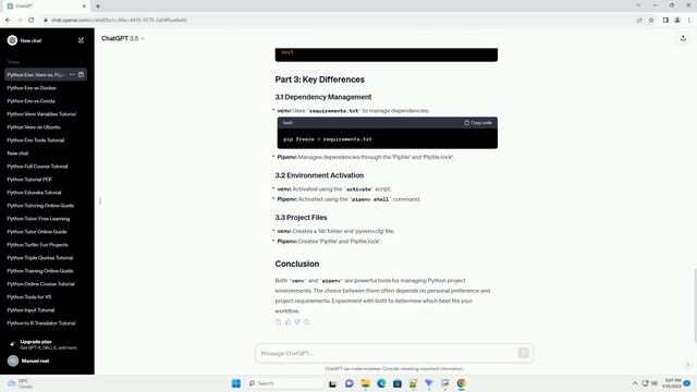 python virtual environment vs pipenv смотреть онлайн