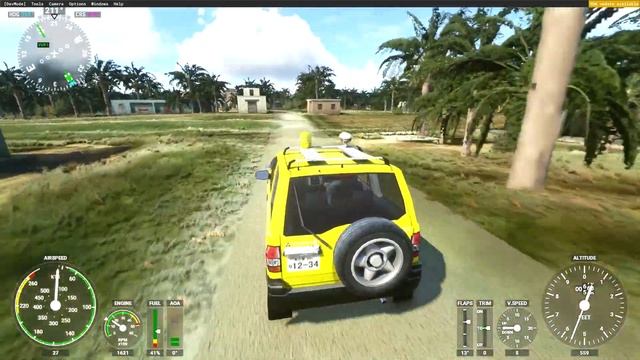 Microsoft Flight Simulator Driveable Car Mod! смотреть онлайн