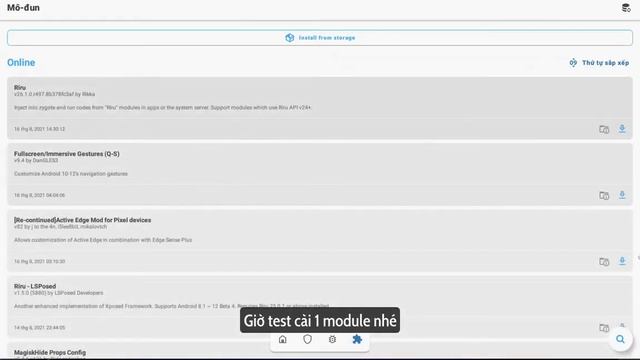 CÁCH FIX CÀI MODULE TRÊN MAGISK SỬ DỤNG GEARLOCK & SCRIPT | ÁP DỤNG PHOENIX OS/PRIME OS/ANDROID OS смотреть онлайн