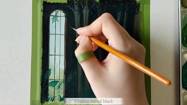 Sunshine through the Window Painting with Poster Color смотреть онлайн