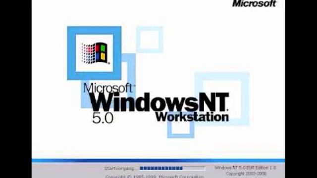 WİNDOWS NT 5.0 WORKSTATİON BAŞLAMA SESİ смотреть онлайн
