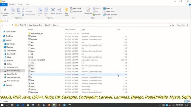 Ruby programs Part-0 | How To Install Ruby On Windows | Where Is Stored Ruby On Win смотреть онлайн