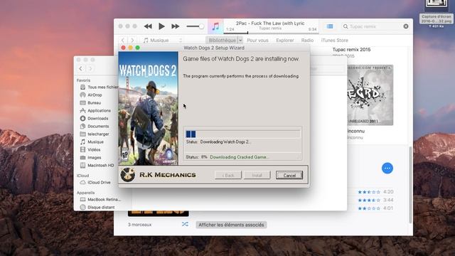 installation sur MacOs 10.12 Sierra le nouveau watch dogs 2 2016 смотреть онлайн