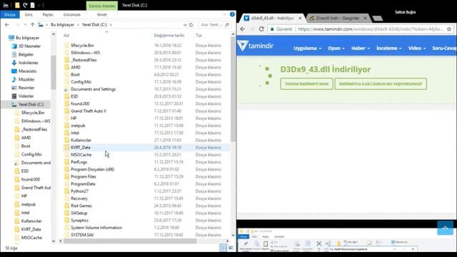 dll hatası çözümü %100 başarılı || windows 10 dll çözümü|| windows 7 dll смотреть онлайн
