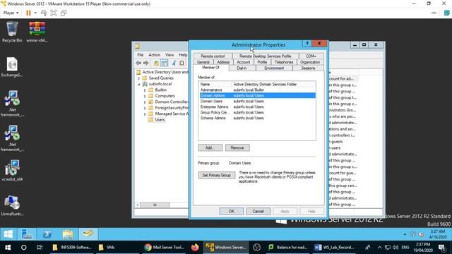 INFS309/L - Lab Activity - Microsoft Exchange mail Server Installation and Configuration смотреть онлайн
