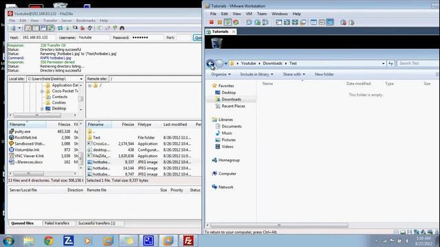 Installing FTP in Windows смотреть онлайн