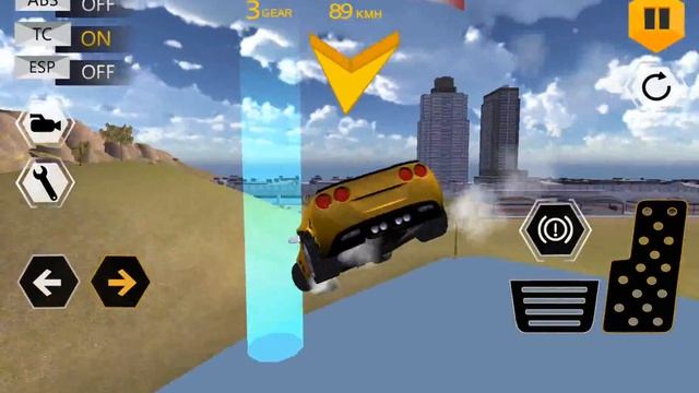 Extreme Turbo City Simulator - Driving Dodge Viper! - Overview, Android GamePlay HD смотреть онлайн