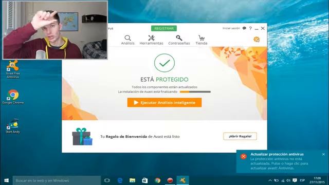 Descargar AVAST Antivirus 2017 FULL GRATIS Windows 10, 8, 7 смотреть онлайн
