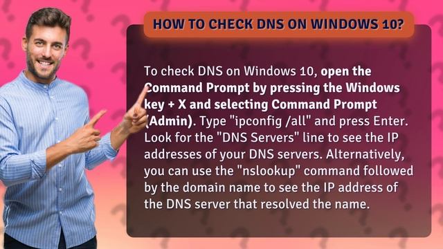 How to check DNS on Windows 10? смотреть онлайн