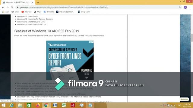 How to download windows 10 latest version [ISO file] (100% working) (Link given in description) смотреть онлайн