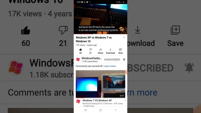 Windows XP vs Windows 7 vs Windows 10 смотреть онлайн