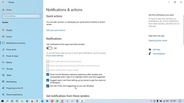 How to Turn Off Notifications in Windows 10 || How To Disable App Notifications In Windows 10 смотреть онлайн