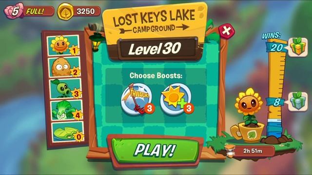Plants vs Zombies 3 - New Zombie Ducky Tube - Camp Levels 29-30 - Gameplay смотреть онлайн