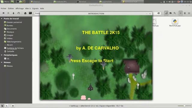 tutorial pygame 1: Introduction Battle смотреть онлайн