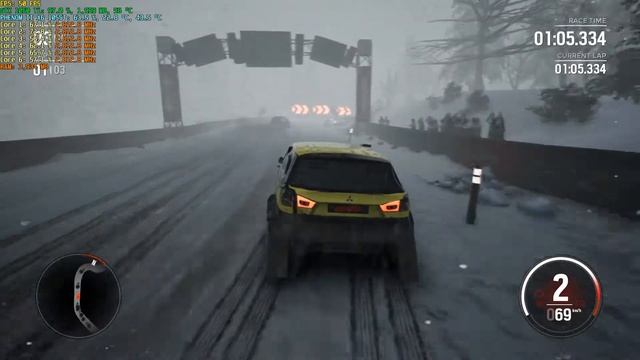 Gameplay Gravel Demo GTX 1050 Ti Ultra setting+Phenom 1080p смотреть онлайн