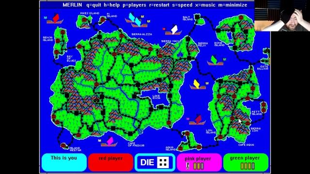 Can I beat this Old DOS game?! - Merlin смотреть онлайн
