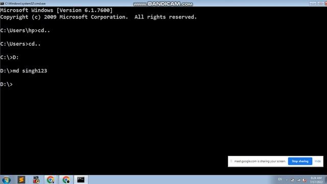 Create Folder Using CMD | Command Prompt смотреть онлайн