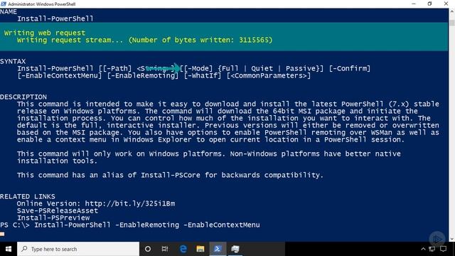 12 - PowerShell 7 Fundamentals - Demonstration Installing PowerShell 7 смотреть онлайн