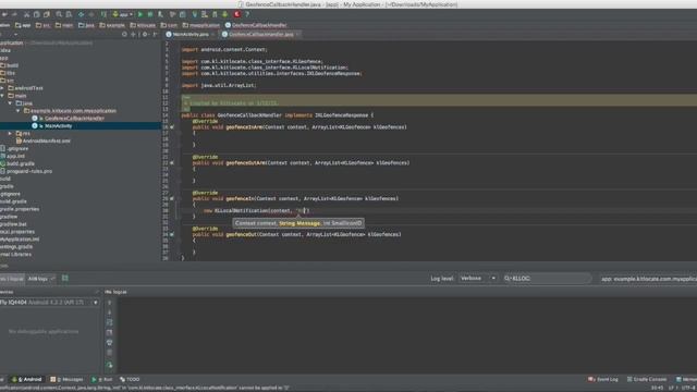 KitLocate SDK for Android - How to Create Geo Fence for your app смотреть онлайн