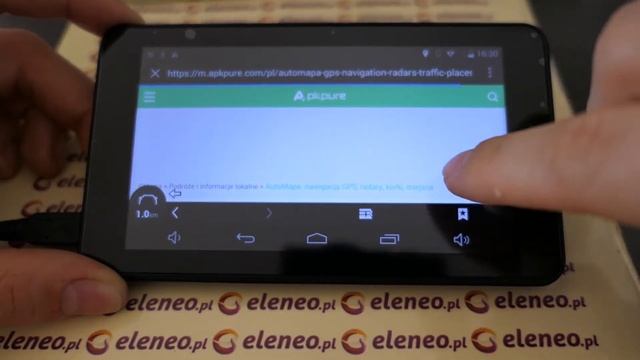 Instrukcja instalacji aplikacji z apkpure.com w Navitel RE900 Combo смотреть онлайн