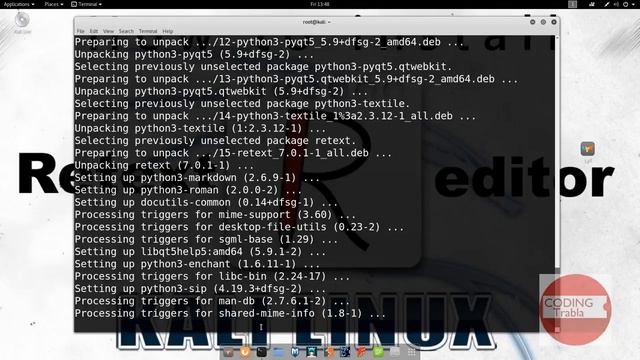 How to install Retext on Kali Linux смотреть онлайн