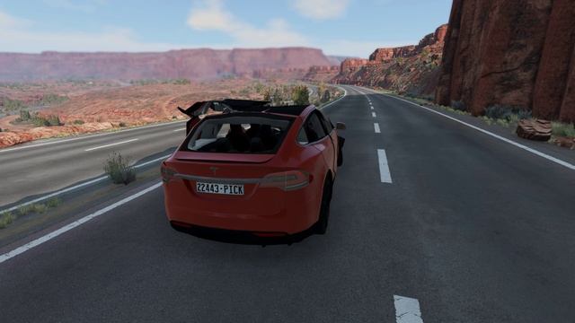 Tesla vs BMW Crash Test – BeamNG.Drive смотреть онлайн
