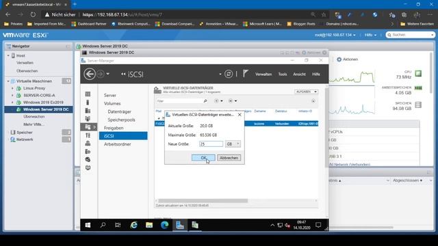 Windows Server 2019 - Tutorials| #iscsi #vergrößern смотреть онлайн