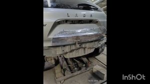 Лада Xray ремонт крышки багажника