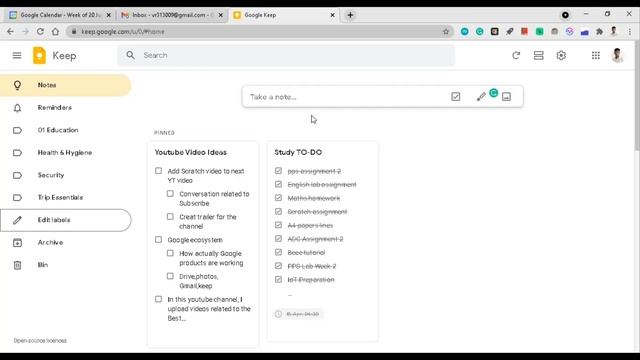 Top 8 Best Google Keep Features How to use Google keep|| In Telugu || Vundela Vamsi смотреть онлайн