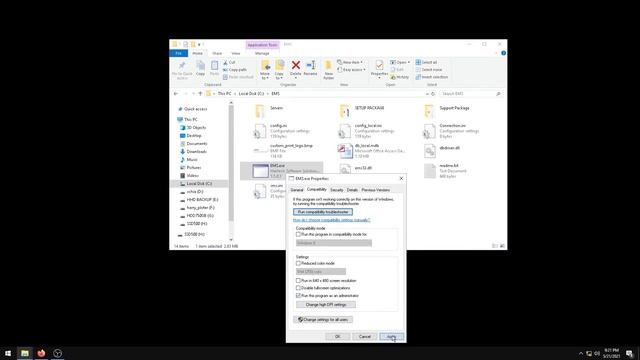 Set .exe to run as administrator on windows 10 | haktech vlogs | EMS | Point of sales смотреть онлайн