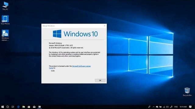 Windows 10 1809 смотреть онлайн