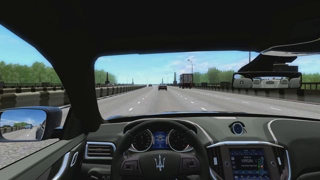 City Car Driving 1.4.1 - Maserati Ghibli смотреть онлайн