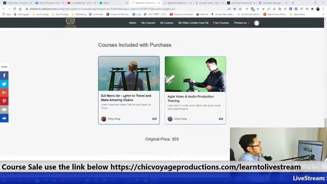 🎃LiveStream Online Course Soft Launch Tour of my Setup смотреть онлайн