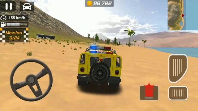 Android Gameplay - 01 - Police Car Chase Cop Simulator смотреть онлайн