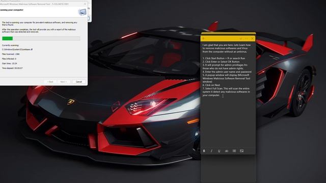 How to remove all the viruses or malicious softwares from your laptop Computer without Antivirus. смотреть онлайн
