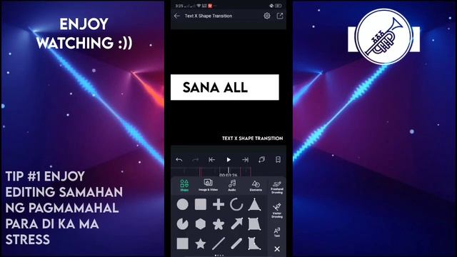 2 Basic Text + Shape Transition on Alight Motion | Tutorial #18 смотреть онлайн