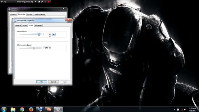 Mic Configuration in Windows 7 (For new headphone with Mic) смотреть онлайн