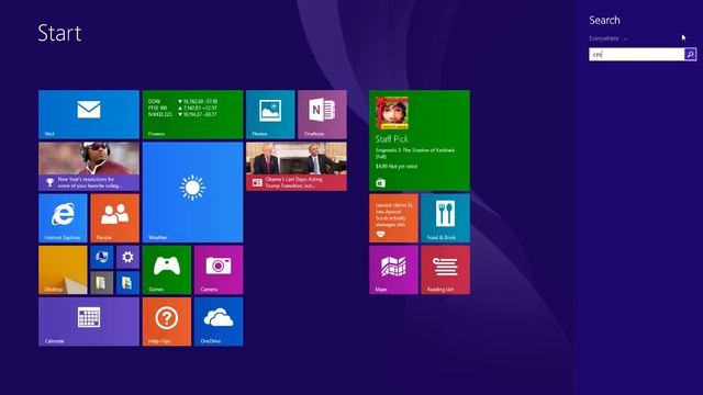 Windows 8 Open Command Prompt (as Administrator) смотреть онлайн