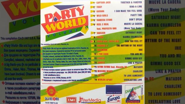 09. Fever ft. Tippa Irie - Can You Feel It? // Party World смотреть онлайн
