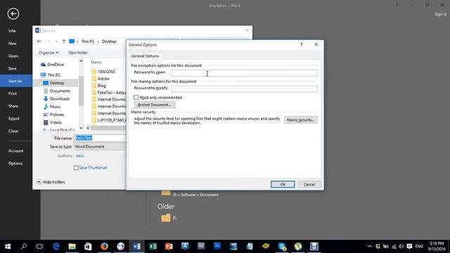 Office Word 2016: Password protect documents смотреть онлайн