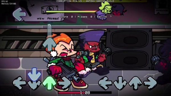 FNF Corruption Mix V3 - Inception / Psych Engine Android y PC Port