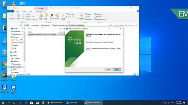 HOW TO INSTALL | VMWARE PRO | 15.5 смотреть онлайн