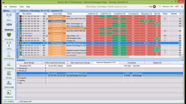 How to create an WLAN Inventory with Acrylic WiFi? смотреть онлайн