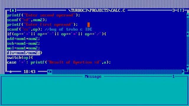 How to create calculator on c language смотреть онлайн