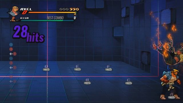 Streets of Rage 4 - Another variation of Axel's Dragon Upper infinite combo смотреть онлайн