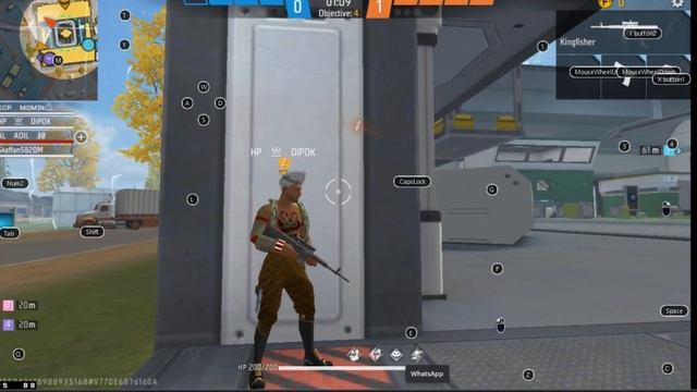 cs rank 1 vs 4 gameplay | Cs rank match এ কিভাবে BOOYAH নিয়ে আসলাম | смотреть онлайн