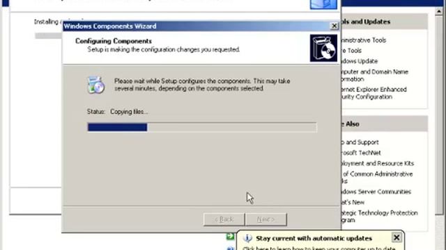 (Windows Server 2003) Tutorial Install Active Directory, Membuat Website, Pengaturan DNS смотреть онлайн