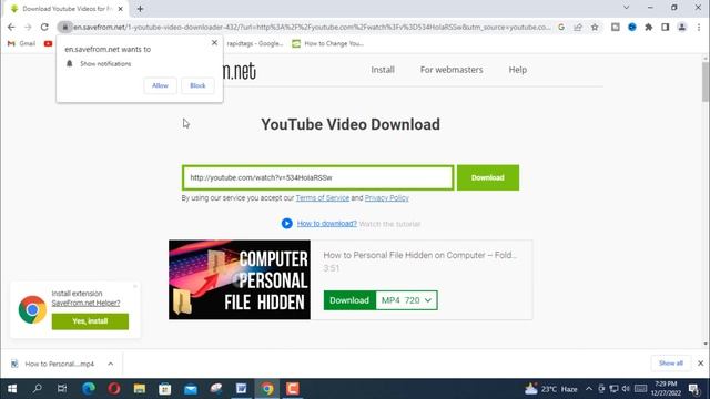How to Youtube Video Downloader for Windows 10 ||Youtube Video Downloader || chosely tech смотреть онлайн